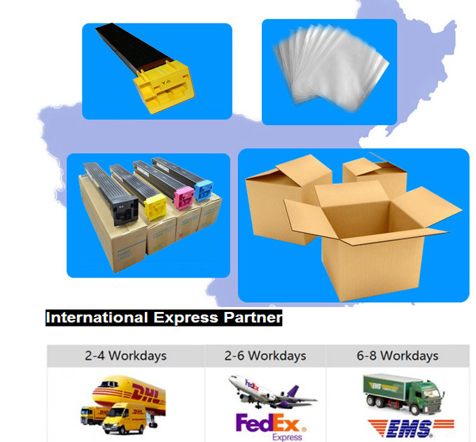 Code 613TN Konica Minolta C 452 / C652 Color Copier Toner Cartridge Set YMCK 4pk