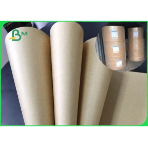 China ISO Approved Harmless And Nontoxic Brown Kraft Paper / Food Grade Paper For Food Bags wholesale