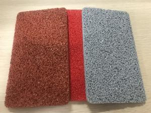 China Odorless Long Lasting Colored Rubber Granules Flooring wholesale