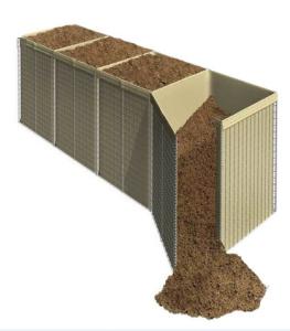 China Square Hole Military 4mm Defensive Barrier Hot Dipped Galvanized wholesale