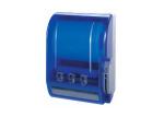 Brown / Blue Hand Paper Dispenser With Lock High Capacity Convenient