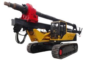 China 20m Drilling Depth Hydraulic Rotary Well Drilling Rig 205 Horsepower Diesel Engine wholesale