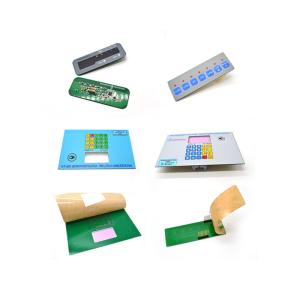 China Waterproof Keypad 3X4 Matrix Key Membrane Switches Screen Printing on sale