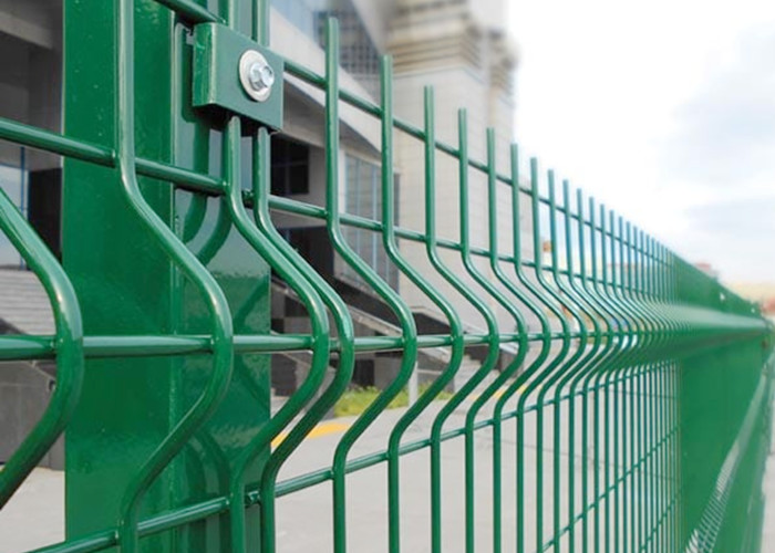 Railway 200x55mm 3000mm 3D Wire Mesh Fence