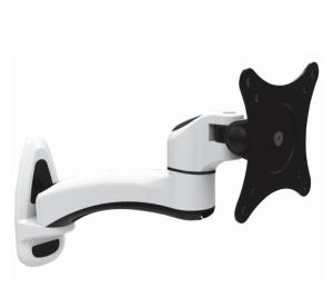 China Industrial Laptop Display Wall Rack Equipment Supporting Bracket White / Black Color wholesale