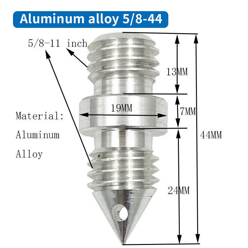 Mini Foot Screw for GNSS RTK Receiver M8 M10 Thread