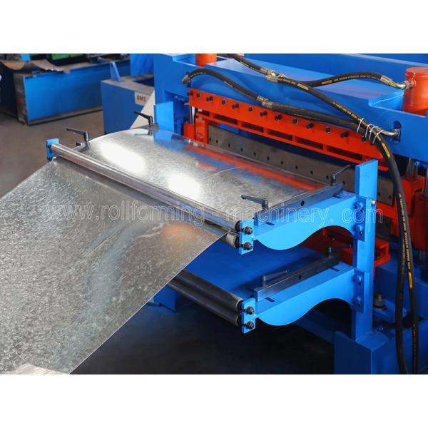 Shaft 95mm Thickness 0.8 0.9mm Steel Deck Roll Forming Machine