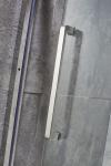 Square Sliding Shower Cubicle Polished Bathroom Glass Cubicle
