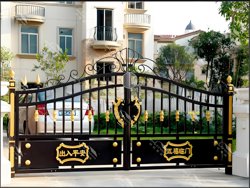 Customizable Aluminum Security Gates For Modern Architectural Excellence