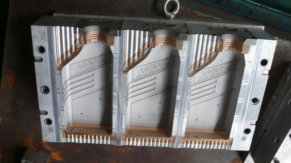 1L lubrication oil container automatic blow moulding machine / bottle blowing
