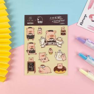 China Customization Of Food Labels Transparent Vinyl Cartoon Stickers Waterproof And Tear Resistant wholesale