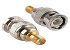 China Coaxial RF Aerial Connector SMA Male To BNC Male Adapter With Nickel Plating wholesale