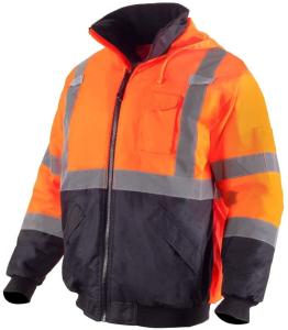 China 300D Oxford PU Hi Vis Waterproof Jacket wholesale
