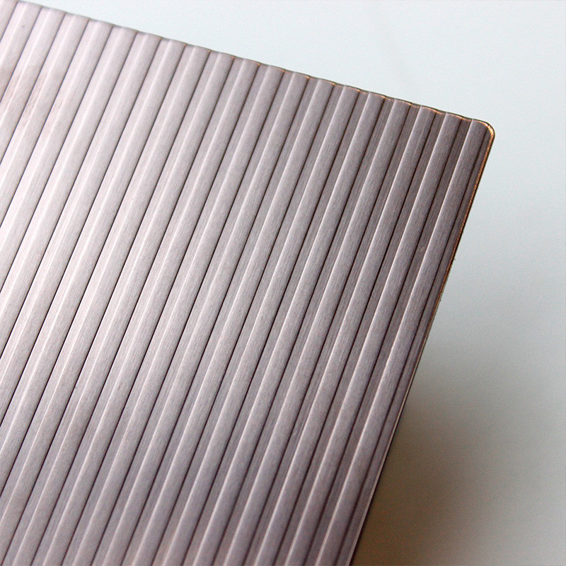 304 stainless steel decorative sheet with concave-convex lines metal sheet texture for wall decoration