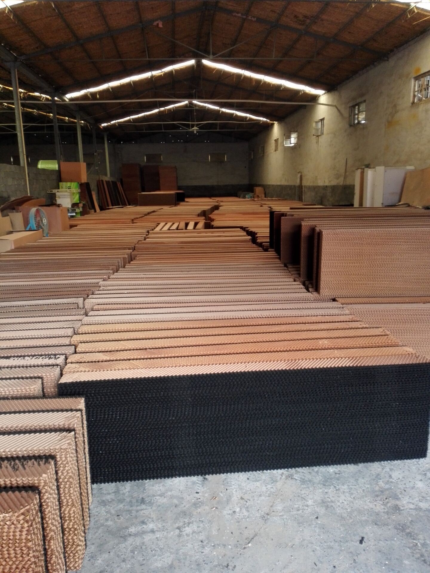 laptop evaporative cooling pad for poultry pig farm equipment