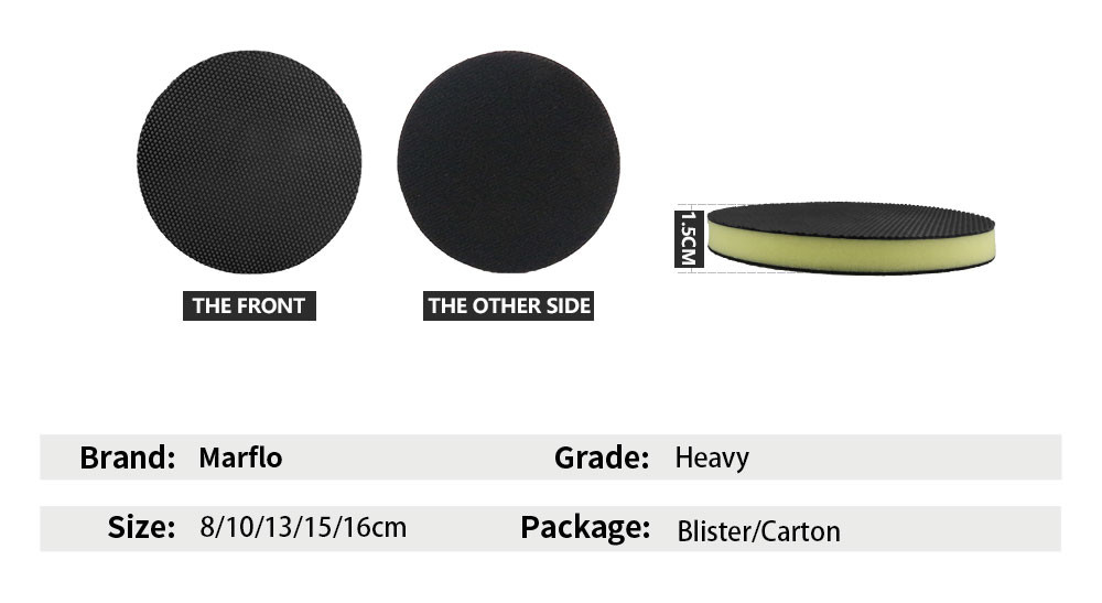 Black ISO-9001 Certificated Clay Bar Buffing Pads For Car Paints Care