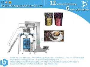 China Automatic nature coffee bean packing machine for 500g, 1kg, 2kg wholesale
