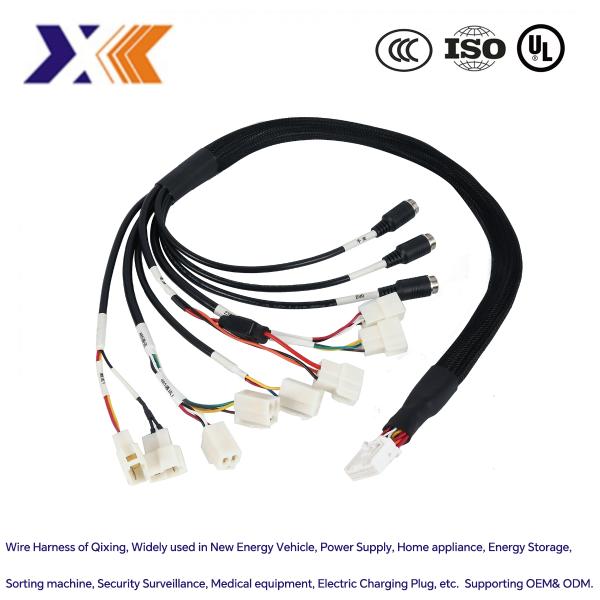 Electric Engineering Controlling System Wiring Harness Cable Assembly with Custom Connector and Pin