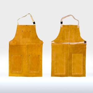 China Barber Butcher Pockets Apron BBQ Tools 100% Leather Materials Fashion Designing wholesale