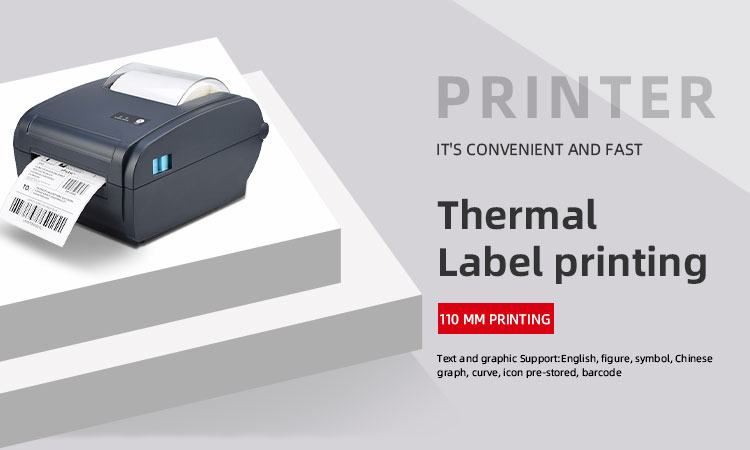 Classical Good Design Thermal Label Roll Printer 4x6 Shipping Label Printer with SDK