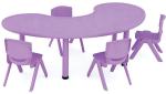kindergarten play furniture preschool equipment bench and desk for school