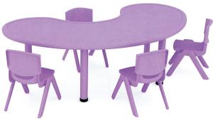 China kindergarten play furniture preschool equipment bench and desk for school wholesale