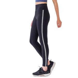 China Side Seam Yoga Pants Capri Leggings Printed Nude High Waisted wholesale