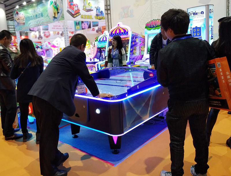 Gzcosmos Waterproof Air Hockey Table Indoor Entertainment 2 Players