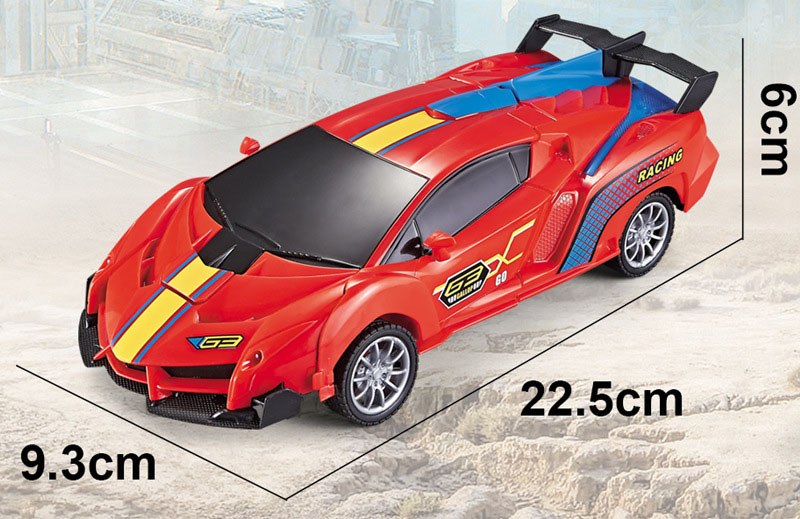 Boy Toy Car One Click Deformation Robot 4 Channels Control Carton Size 83.5*42*102CM
