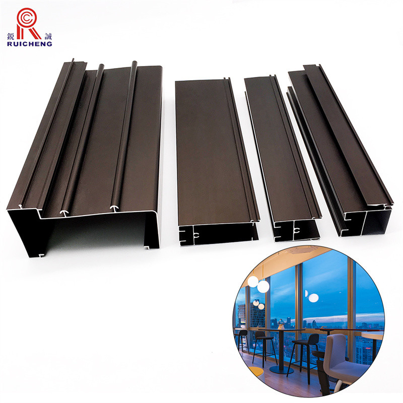 Anodised Aluminium Window Profile , Anti Wear Aluminum Window Frame Extrusions