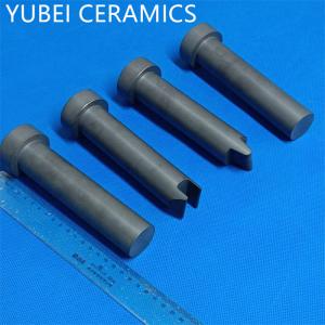 China SSiC Silicon Carbide Ceramic Rod , High Strength Carborundum Rod wholesale