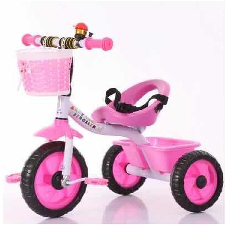 2023 Fashion Baby 3 Wheels Ride on Bicycle Bike Car for 2-6 Years Kids Plastic Material
