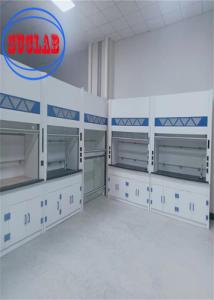 China Chemical Resistant Frp Fume Hoods LED Lighting Energy Efficiency wholesale