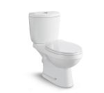 Soft Closing Two Pieces Toilet Washdown Flushing Type OEM