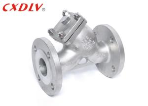 China Flange Connection 2 Inch Y Strainer Valve Stainless Steel For Natural Gas wholesale