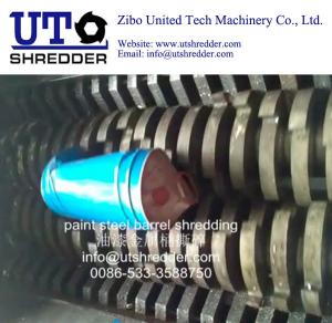 China Hazardous Waste Shredder/ waste oil paint barrel shredder/Industrail Waste shredder wholesale