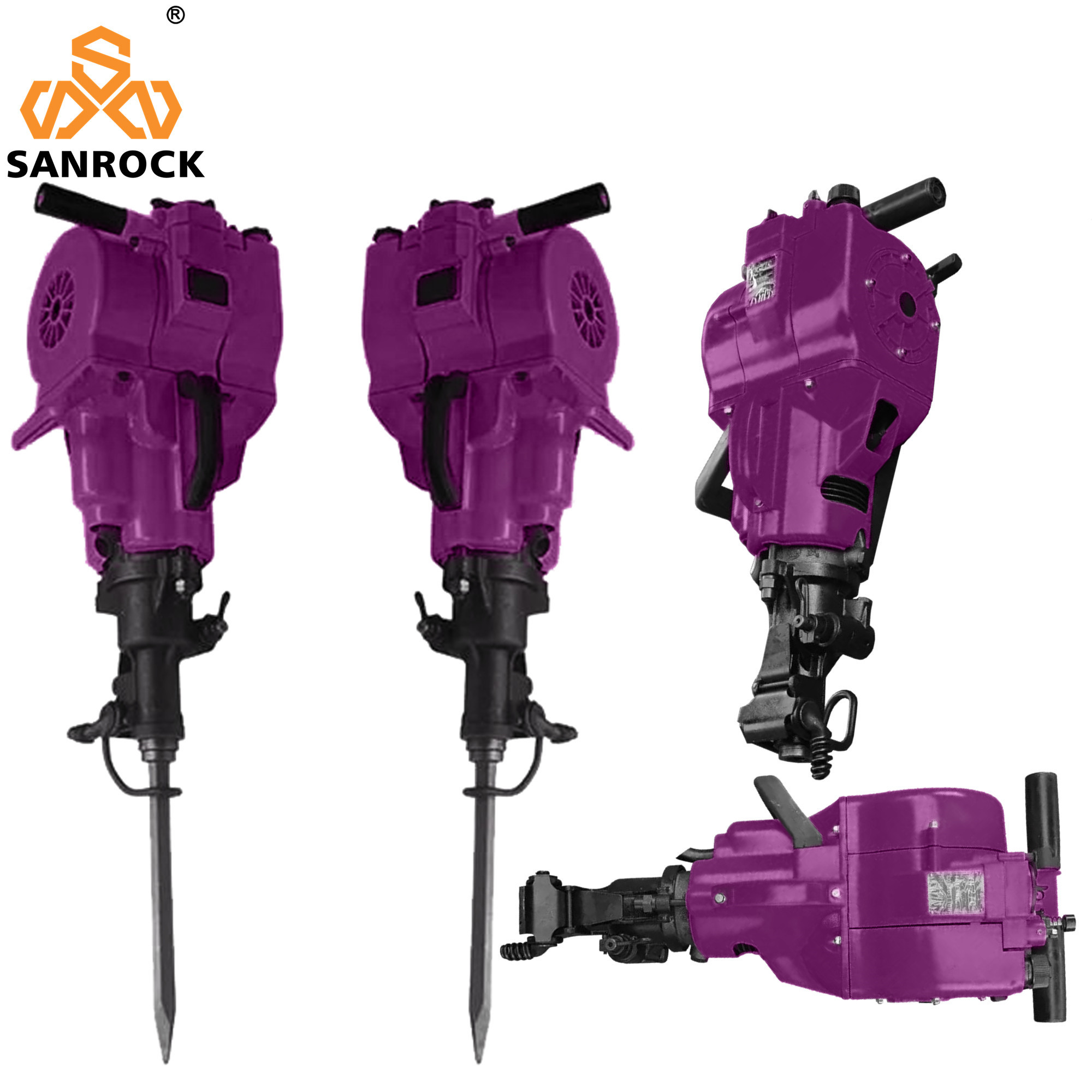 Rock Drilling Machine Construction Equipment Gasoline Rock Drill Hydraulic Jack Hammer