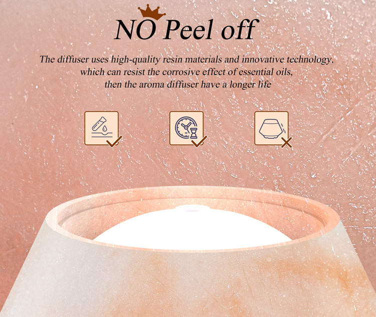 200ML Natural Resin Aroma Diffuser With Extra Quiet Whisper Operation