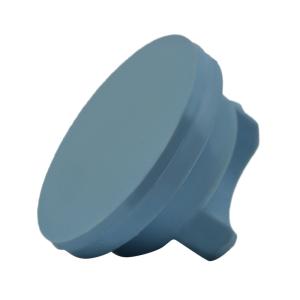 China 13mm 20mm Injection Vial Stopper Blue Silicone Rubber Stopper wholesale