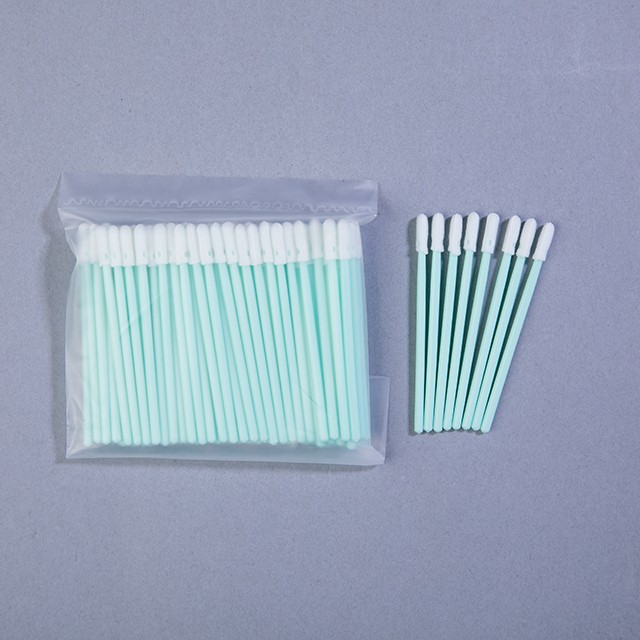 Soft Head Foam Cleaning Swabs , Highly Absorbent PCB Industrial Cotton Swabs