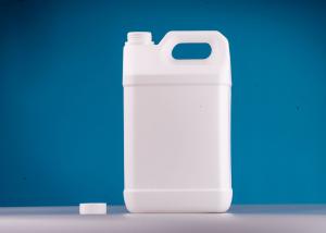 China 5L Liquid Detergent Plastic Bottle For Laundry Car Washing Kitchen With Ripped Lined Caps wholesale
