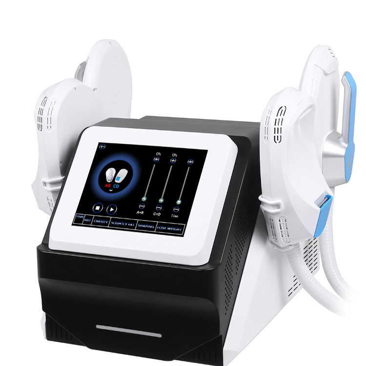Trending products 2022 new arrivals portable ems 4 handles hi-emt ems neo rf muscle EMShapeing machine