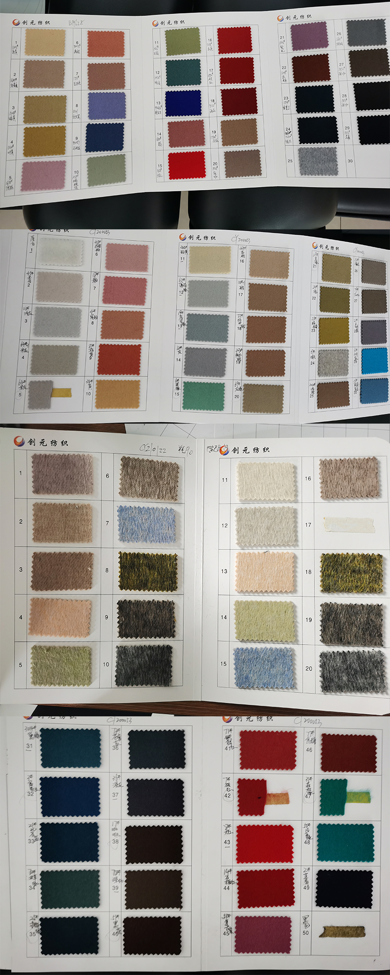 Dyed Pattern Thermal Woven 100% Wool Fabric For Coat Medium Weight