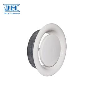China HVAC Adjustable Duct Deep Drawing Parts Exhaust And Supply Metal Air Valve wholesale