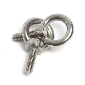 China Stainless Steel Right Hand Round Eye Bolts Fasteners wholesale