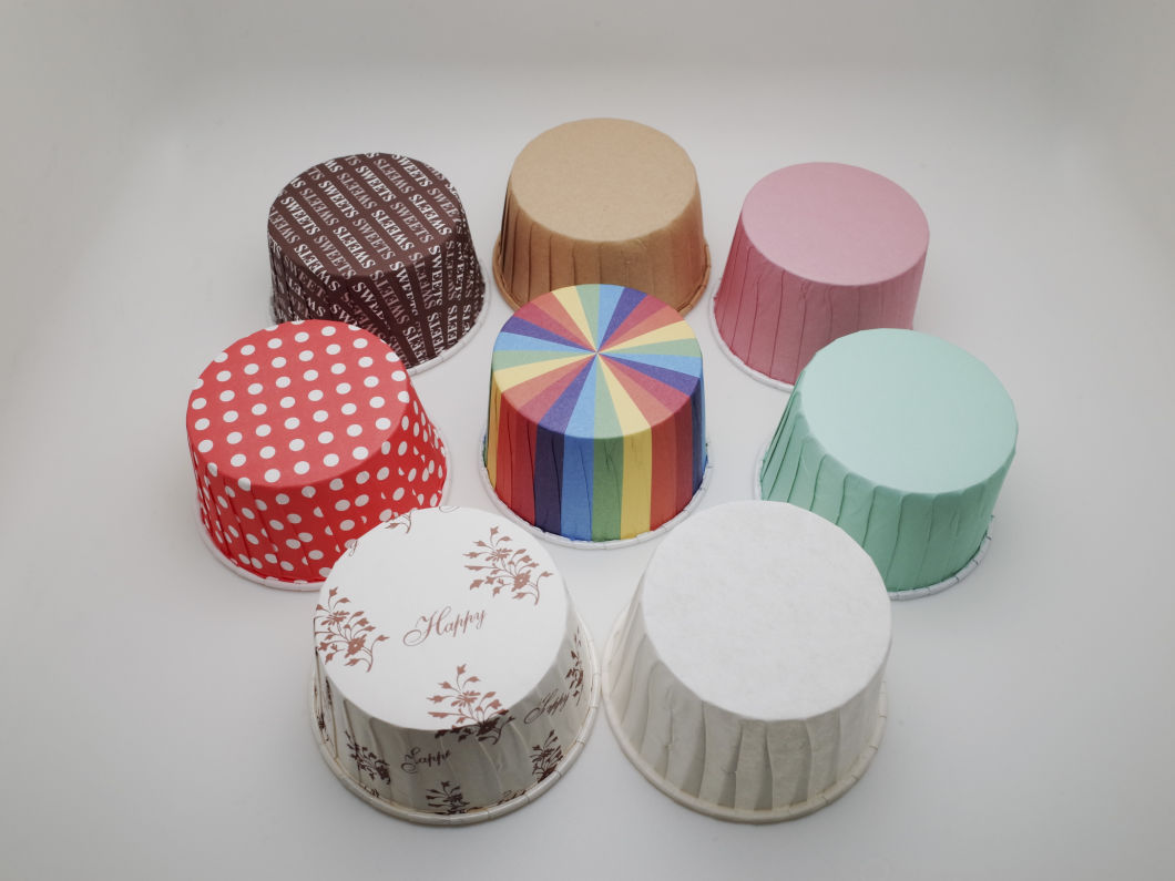 Rk Bakeware China Pet Coat Paper Baking Cup for Automatic Lines