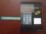 Rich Colors Tactile Single Membrane Switch in Communication , Aluminum plate