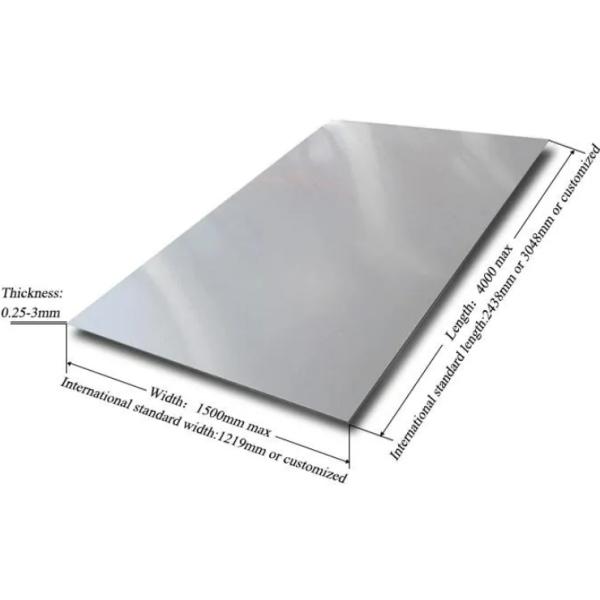 Cold Rolled Steel Sheet SPCC/Spcd/Spce 