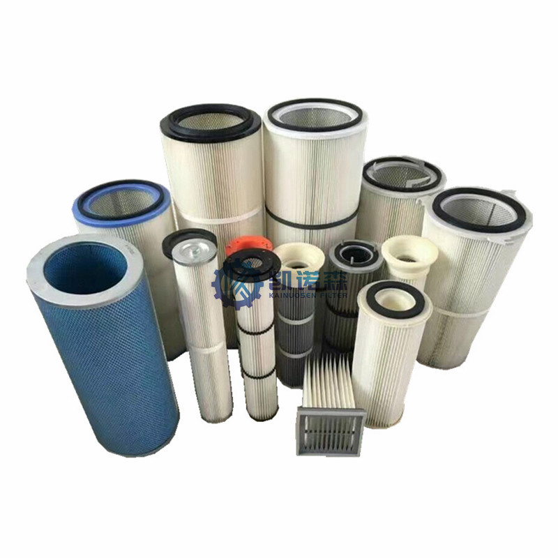 Cement Silo Top Dust Collector Filter Cartridge Air Pleated Bag 30 Micron