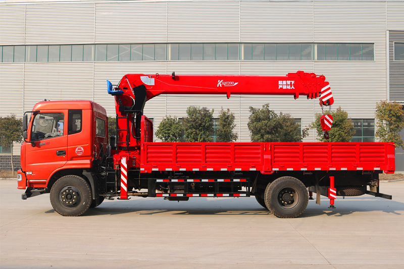Manipulator 6.3 Tons Hydraulic Truck Mounted Crane With Straight Boom For Sale